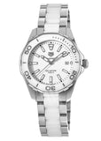 Buy Shop Tag Heuer Aquaracer White Dial Watch for Women - WAY131B.BA0914 USA Online