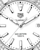 Buy Shop Tag Heuer Aquaracer Diamonds White Dial Two Tone Steel Strap Watch for Women - WAY131F.BA0914 USA Online