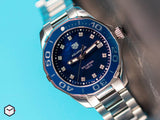 Buy Shop Tag Heuer Aquaracer Blue Dial Watch for Women - WSY131L.BA0748 USA Online