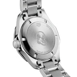 Buy Shop Tag Heuer Aquaracer Quartz Diamonds Black Dial Silver Steel Strap Watch for Women - WAY131P.BA0748 USA Online