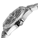 Buy Shop Tag Heuer Aquaracer Automatic Black Dial Silver Steel Strap Watch for Men - WAY2010.BA0927 USA Online