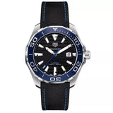 Buy Shop Tag Heuer Aquaracer Calibre 5 Automatic Black Dial Black Nylon Strap Watch for Men - WAY201C.FC6395 USA Online