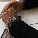 Tag Heuer Aquaracer Bamford Automatic Black Dial Grey Steel Strap Watch for Men - WAY208F.BF0638