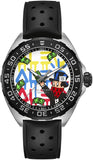 Buy Shop Tag Heuer Formula 1 Alec Monopoly Special Edition Black Rubber Strap Watch for Men - WAZ1119.FT8023 USA Online