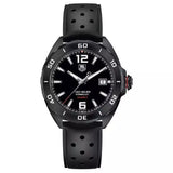 Buy Shop Tag Heuer Formula 1 Automatic Black Dial Black Rubber Strap Watch for Men - WAZ2115.FT8023 USA Online