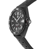 Buy Shop Tag Heuer Formula 1 Automatic Black Dial Black Rubber Strap Watch for Men - WAZ2115.FT8023 USA Online