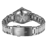 Tag Heuer Aquaracer Quartz Black Dial Silver Steel Strap Watch for Women - WBD1410.BA0741