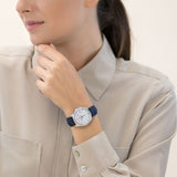 Buy Shop Tag Heuer Formula 1 Quartz Diamonds Mother of Pearl Dial Blue Leather Strap Watch for Women - WBJ131A.FC8251 USA Online