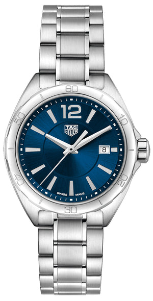 Tag Heuer Formula 1 Quartz Blue Dial Silver Steel Strap Watch for Women - WBJ1412.BA0664