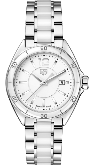 Tag Heuer Formula 1 Quartz White Dial Two Tone Steel Strap Watch for Women - WBJ141AC.BA0974