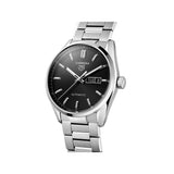 Buy Shop Tag Heuer Carrera Day Date Automatic Black Dial Silver Steel Strap Watch for Men - WBN2010.BA0640 USA Online
