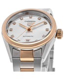 Buy Shop Tag Heuer Carrera Date Automatic Mother of Pearl Dial Two Tone Steel Strap Watch for Women - WBN2450.BD0569 USA Online