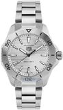 Buy Shop Tag Heuer Aquaracer Professional 200 Quartz Silver Dial Silver Steel Strap Watch for Men - WBP1111.BA0627 USA Online