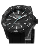 Buy Shop Tag Heuer Aquaracer Professional 200 Solargraph Quartz Black Dial Black Rubber Strap Watch for Men - WBP1112.FT6199 USA Online