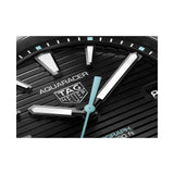 Buy Shop Tag Heuer Aquaracer Professional 200 Solargraph Quartz Black Dial Silver Steel Strap Watch for Men - WBP1180.BF0000 USA Online