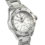 Buy Shop Tag Heuer Aquaracer Professional 200 Quartz White Dial Silver Steel Strap Watch for Women - WBP1411.BA0622 USA Online