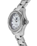 Buy Shop Tag Heuer Aquaracer Professional 200 Quartz Diamond Mother of Pearl Dial Silver Steel Strap Watch for Women - WBP1417.BA0622 USA Online
