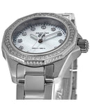 Buy Shop Tag Heuer Aquaracer Professional 200 Quartz Diamond Mother of Pearl Dial Silver Steel Strap Watch for Women - WBP1417.BA0622 USA Online