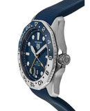 Buy Shop Tag Heuer Aquaracer Professional 300 GMT Automatic Blue Dial Blue Rubber Strap Watch for Men - WBP2010.FT6198 USA Online