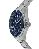 Buy Shop Tag Heuer Aquaracer Professional 300 Automatic Diamonds Blue Dial Silver Steel Strap Watch for Women - WBP231B.BA0618 USA Online