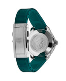 Buy Shop Tag Heuer Aquaracer Professional 300 Automatic Diamonds Green Dial Green Rubber Strap Watch for Women - WBP231G.FT6226 USA Online