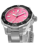 Buy Shop Tag Heuer Aquaracer Professional 300 Automatic Diamonds Pink Dial Silver Steel Strap Watch for Women - WBP231J.BA0618 USA Online