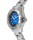 Buy Shop Tag Heuer Aquaracer Professional 200 Automatic Diamond Blue Dial Silver Steel Strap Watch for Women - WBP2411.BA0622 USA Online