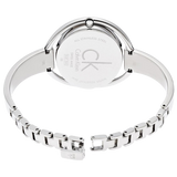 Buy Shop Calvin Klein Impetuous Black Dial Silver Steel Strap Watch for Women - K4F2N111 USA Online