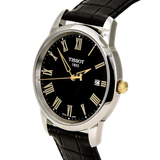 Buy Shop Tissot T Classic Dream Black Dial Black Leather Strap Watch for Men - T033.410.26.053.01 USA Online