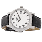 Buy Shop Tissot T Classic Carson White Dial Black Leather Strap Watch for Men - T085.410.16.013.00 USA Online