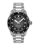 Buy Shop Tissot Seastar 1000 Black Dial Silver Steel Strap Watch For Men - T120.410.11.051.00 USA Online