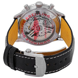 Buy Shop Breitling Navitimer B01 Chronograph 43 Silver Dial Black Leather Strap Watch for Men - AB0138241G1P1 USA Online