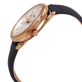 Buy Shop Fossil Tailor White Dial Blue Leather Strap Watch for Women - ES4260 USA Online
