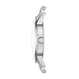 Buy Shop Michael Kors Hartman Quartz Silver Dial Silver Steel Strap Watch For Women - MK3489 USA Online