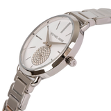 Buy Shop Michael Kors Portia Quartz Silver Dial Silver Steel Strap Watch For Women - MK3837 USA Online
