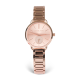 Buy Shop Michael Kors Portia Analog Quartz Rose Gold Dial Rose Gold Steel Strap Watch For Women - MK3839 USA Online