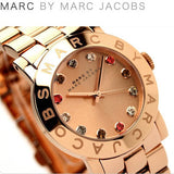 Buy Shop Marc Jacobs Blade Rose Gold Dial Rose Gold Steel Strap Watch for Women - MBM3142 USA Online