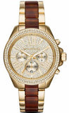 Buy Shop Michael Kors Wren Gold Dial Two Tone Steel Strap Watch for Women - MK6294 USA Online