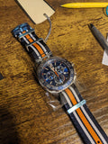 Buy Shop Tag Heuer Formula 1 Quartz Chronograph Blue Dial Two Tone NATO Strap Watch for Men - CAZ1010.FC8196 USA Online