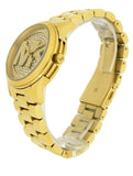 Buy Shop Michael Kors Runway Quartz Gold Dial Gold Steel Strap Watch For Women - MK5852 USA Online