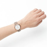 Buy Shop Marc Jacobs Roxy White Dial Light Brown Leather Strap Watch for Women - MJ1538 USA Online