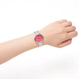 Buy Shop Marc Jacobs Roxy Pink Dial Silver Steel Strap Watch for Women - MJ3528 USA Online