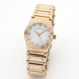 Buy Shop Marc Jacobs Amy White Dial Rose Gold Steel Strap Watch for Women - MBM8559 USA Online