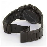 Buy Shop Marc Jacobs Larry Chronograph Black Dial Black Steel Strap Watch for Men - MBM5032 USA Online