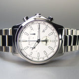 Buy Shop Gucci G Timeless Chronograph White Dial Silver Steel Strap Watch For Men - YA126472 USA Online