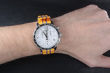 Buy Shop Tissot Quickster Chronograph NBA LA Lakers White Dial Yellow NATO Strap Watch for Men - T095.417.17.037.05 USA Online