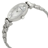 Buy Shop Emporio Armani Gianni T-Bar Mother of Pearl Dial Silver Stainless Steel Watch For Women - AR1908 USA Online