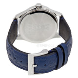 Buy Shop Gucci G Timeless Quartz Blue Dial Blue Leather Strap Watch For Men - YA1264032 USA Online