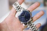 Buy Shop Gucci G Timeless Blue Dial Silver Steel Strap Watch For Men - YA126316 USA Online