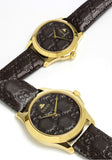 Buy Shop Gucci G Timeless Quartz Brown Dial Brown Leather Strap Watch for Men - YA1264035 USA Online